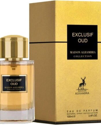 Maison Alhambra Exclusif Oud Edp 100 - Maison Alhambra Beautylife  - 6291108735527