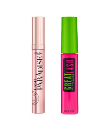 Sort Luxplus & Oreal Paradise Mascara Black & Maybelline Great Lash Mascara Very Black Stk - Luxplus Beautylife  - 3600523503285