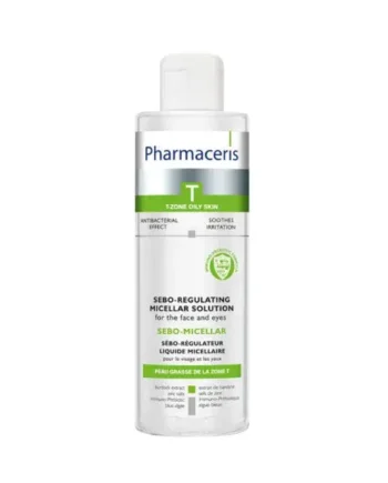 Pharmaceris Sebo Micellar Makeupfjerner Til Ansigt øjenomgivelser 200ml - Pharmaceris Beautylife  - 5900717142510