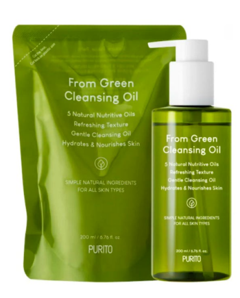Grøn Purito Seoul From Green Cleansing Oil And Refill 200 - Purito Seoul Beautylife  - 8809563102488