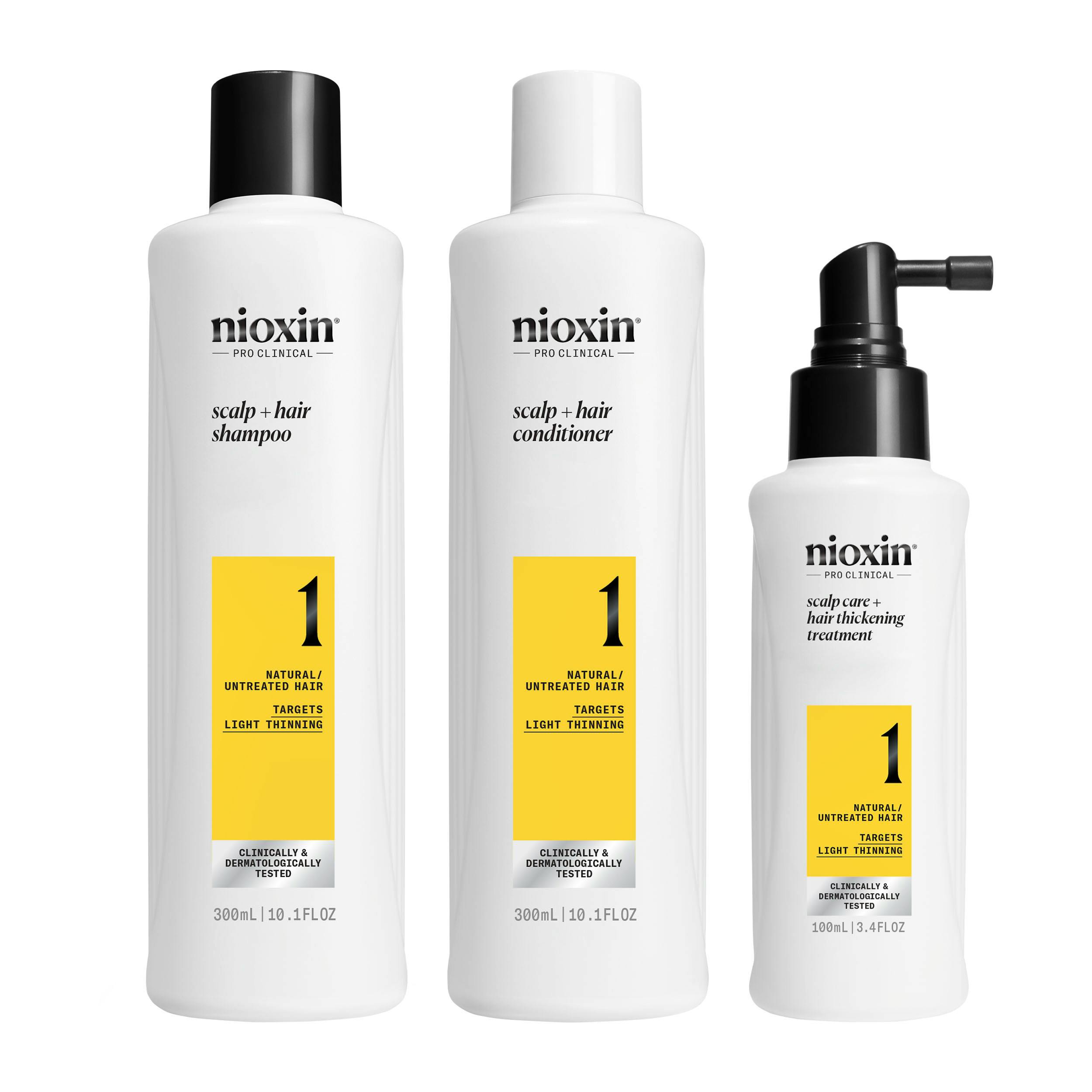 Nioxin System Loyalty Kit For Thinning Hair 300 300 100 - Nioxin Beautylife - 4064666844480