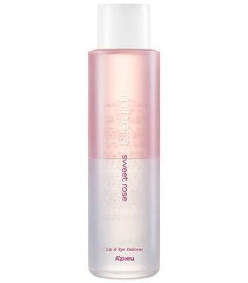 Amp Pieu Mineral Lip & Eye Remover Sweet Rose 250 - A'pieu Beautylife  - 8809581455580