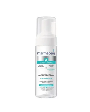 Pharmaceris Puri Sensilium Beroligende Renseskum Til Ansigt øjenomgivelser 150ml - Pharmaceris Beautylife  - 5900717163515