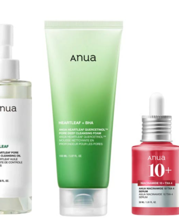 Anua Heartleaf Pore Control Cleansing Oil Deep Cleansing Foam & Niacinamide Tranexamin Acid Serum 200 150 - Anua Beautylife  - 8809640735622