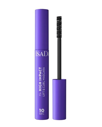 Sort Isadora The Sec High Impact Lift & Curl Mascara Intense Black - Isadora Beautylife  - 7333352078698