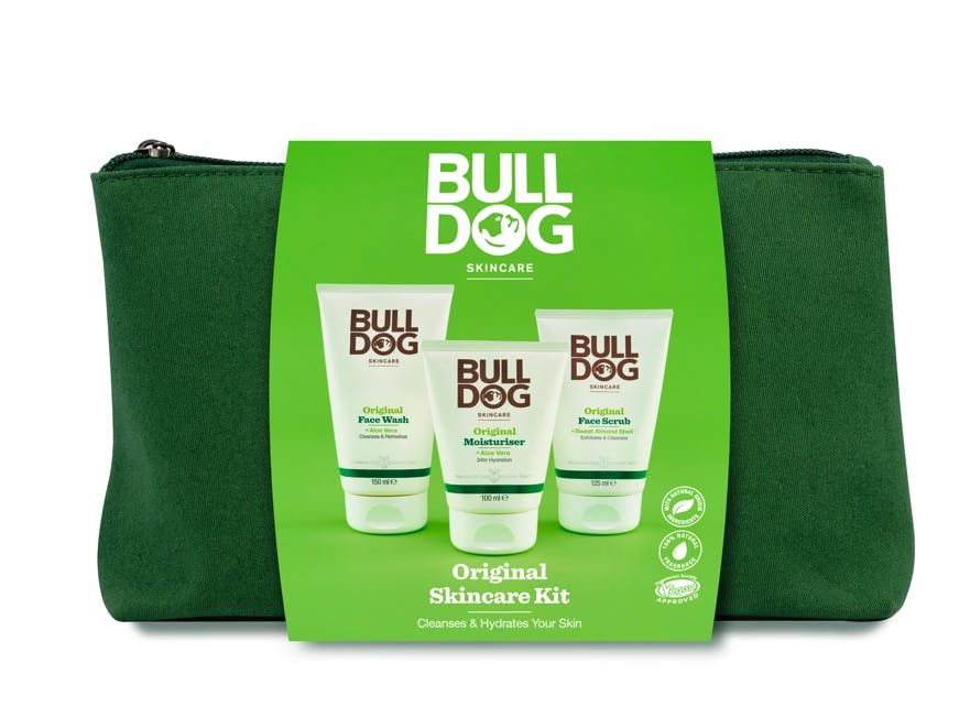 Bulldog Original Skincare Kit Washbag Stk - Bulldog Beautylife - 5060896577746