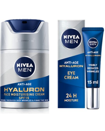 Nivea Men Hyaluron Moisturing Creme & Hyaluron Eye Cream - Nivea Beautylife  - 4005900822512