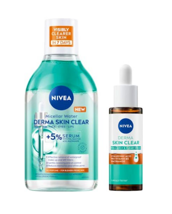 Nivea Derma Skin Clear Serum & Micellar Water 400 - Nivea Beautylife  - 4006000173313