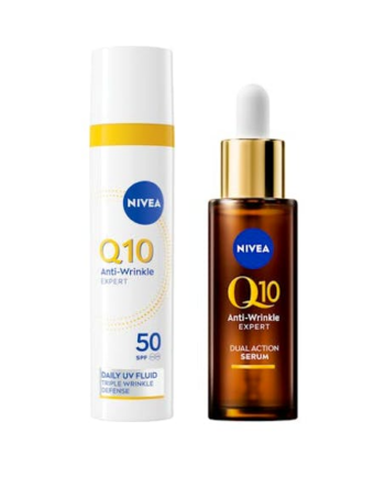 Nivea Q10 Serum & Anti Wrinkle Spf50 Face Creme - Nivea Beautylife  - 4006000166629