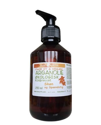 Arganolie Økologisk 250 Macurth - Macurth Beautylife  - 5707373122500