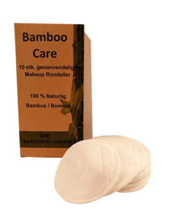 Bamboo Pro Makeup Rondeller Bambus & Bomuld Genanvendelige - Bamboo Pro Beautylife  - 5714827000086