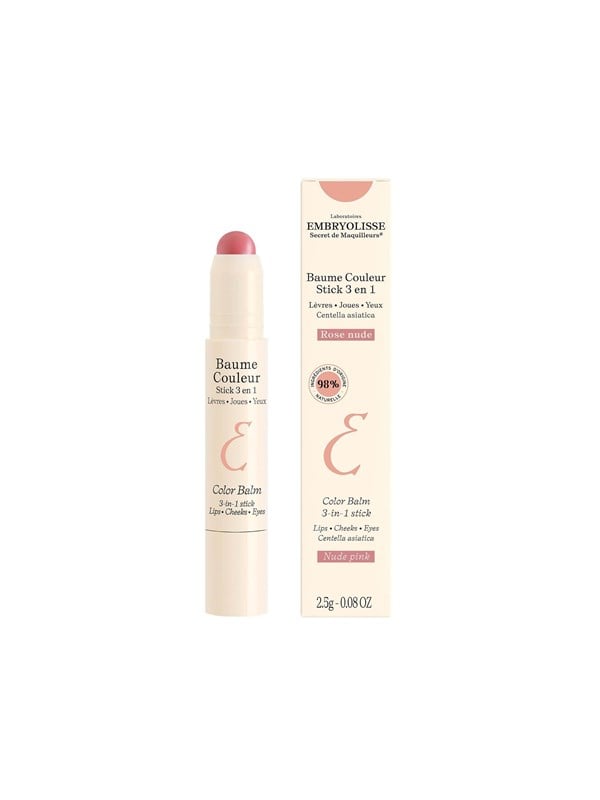 Pink Embryolisse Color Balm Stick Nude - Embryolisse Beautylife - 3350900003029
