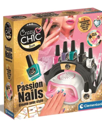 Crazy Chic Passion Nails - Clementoni Beautylife  - 8005125508525