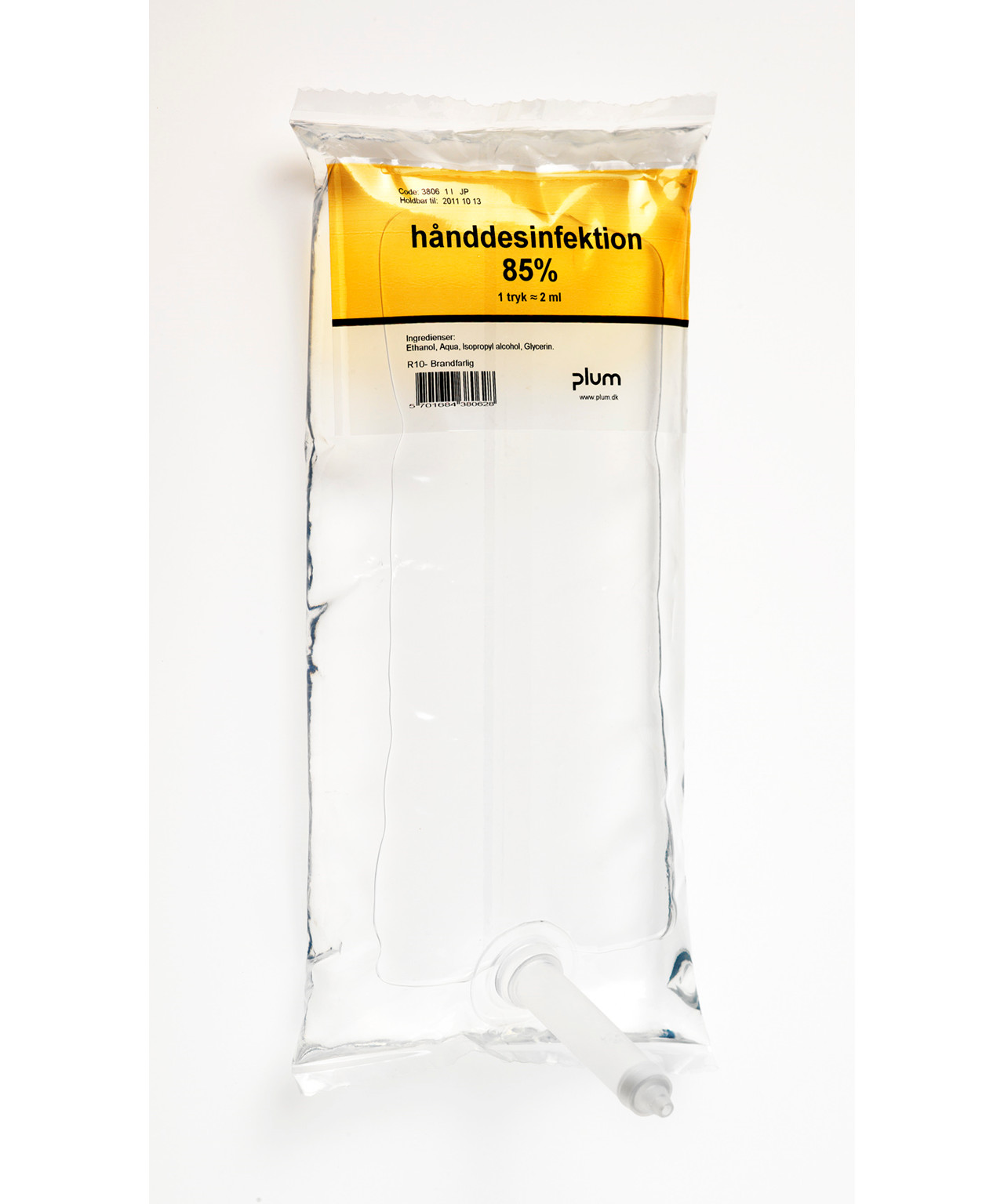 Plum Hånddesinfektion Gel - Beautylife - 5701684391327