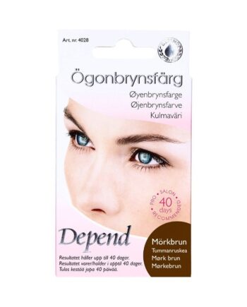 Depend Eyebrow Colour Dark Brown Stk - Depend Beautylife  - 7040444902006