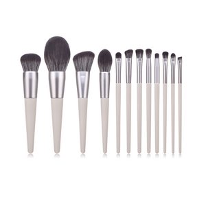 Happy Makeup Pensler Silver Stk - Happy Beautylife  - 5714727011595