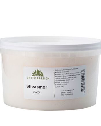 Sheasmør Økologisk 500 Gram Urtegaarden - Urtegaarden Beautylife  - 5709286020065