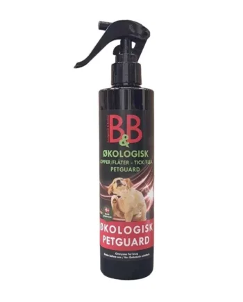 Amp Økologisk Petguard Ukemisk Loppemiddel 300ml - B & B Beautylife  - 5711746202218