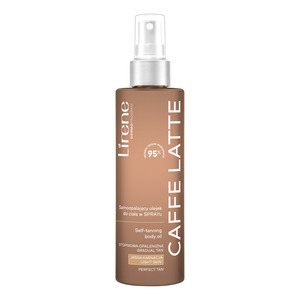 Lirene Self Tanning Body Oil Caffe Latte 190 - Lirene Beautylife  - 5900717841116