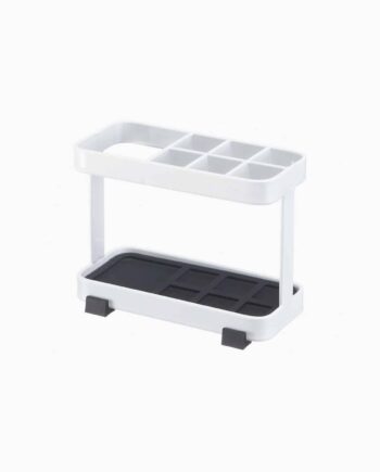 Hvid Yamazaki Holder Til Tandbørster Eller Makeup 11cm 5cm 8cm Charlie - Yamazaki Beautylife