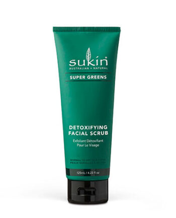 Grøn Vegansksukin Facial Scrub Detoxifying Super Greens - Sukin Beautylife  - 9327693004421