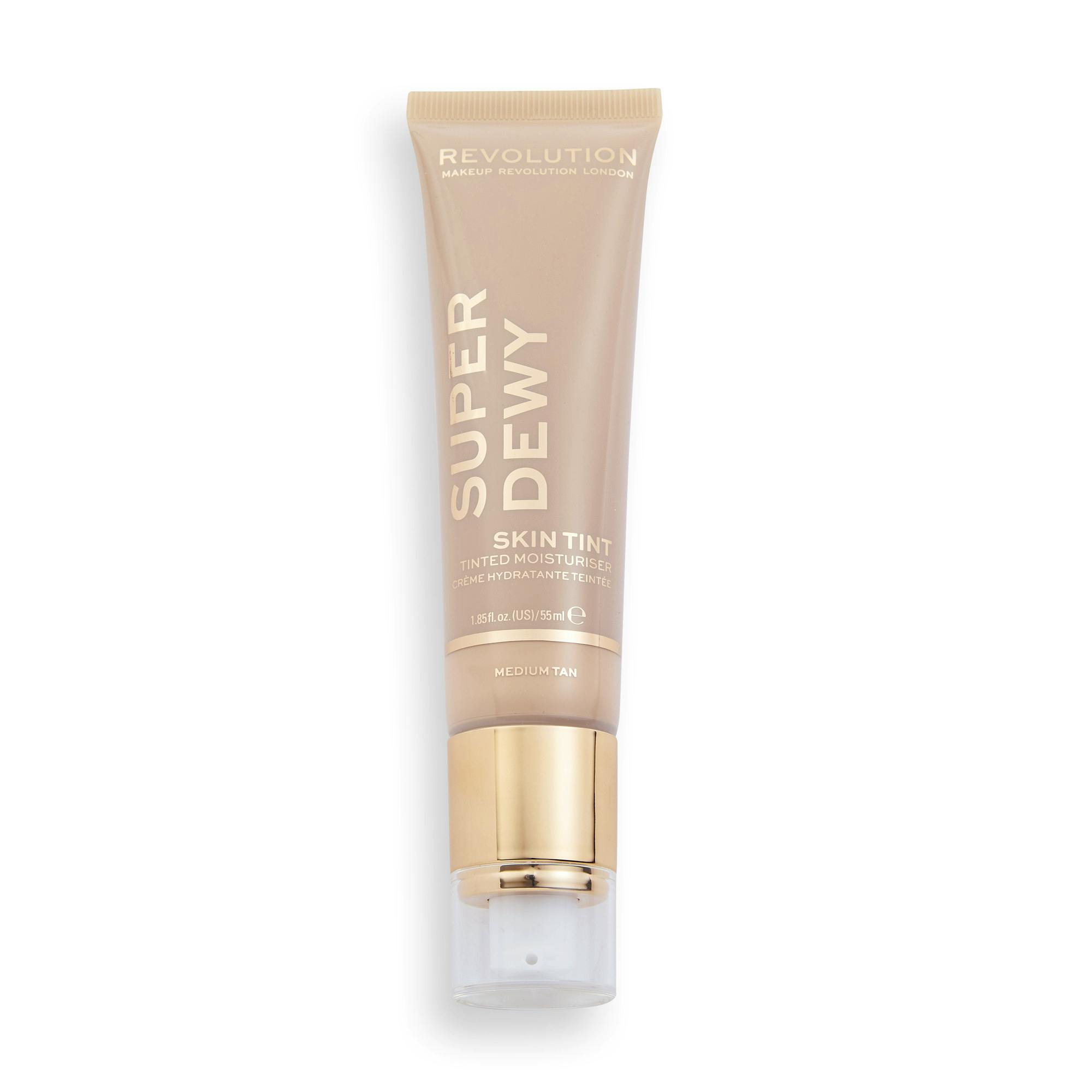 Revolution Makeup Superdewy Tinted Moisturiser Medium Tan - Revolution Beautylife - 5057566336994