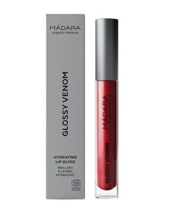 Mdara Makeup Glossy Venom Lip Gloss Ampquotruby Redampquot 4ml - Mádara Beautylife  - 4752223005664