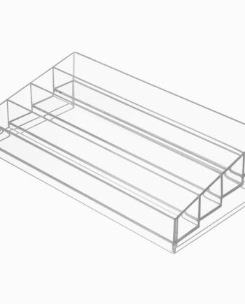Transparent Makeupholder Med Niveauer Nora - Idesign Beautylife  - 81492409809