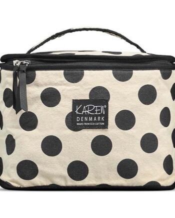 Karen Toilettaske Sorte Prikker - Gillian Jones Beautylife  - 5713982008715