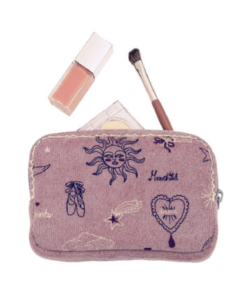 Lilla Maanesten Makeup Bag Dreams Purple Theatre Magic - Maanesten Beautylife  - 5715336020138