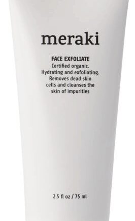 Hvid Eksfolierende Ansigtsmaske Peeling Meraki Facial Care Favorites Cosmos økologisk & Svanemærket Med Rapsolie & Brunalgeekstrakt - Meraki Beautylife  - 5707644528413