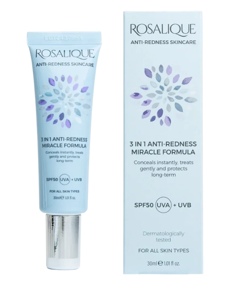 Rosa Lique Anti Rødme Creme Med Spf50 30ml - Rosalique Beautylife  - 5060130034639