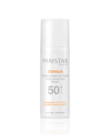 Maystar Starsun Triple Protection Face Treatment Cream Spf - Maystar Beautylife  - 8421421109028