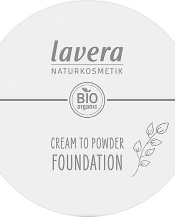Vegansklavera Cream Powder Foundation Tanned - Lavera Beautylife  - 4021457651726