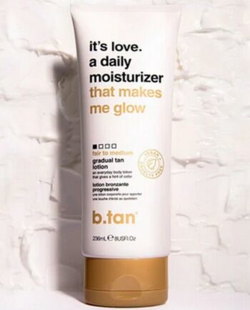 Tan Its Love Daily Moisturiser That Makes Glow 236 - B.tan Beautylife  - 9347108002545