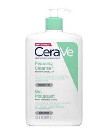 Cerave Foaming Cleanser Normal Oily Skin 1000 - Cerave Beautylife  - 3337875598774