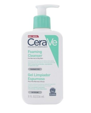 Cerave Foaming Cleanser Normal Oily Skin 236 - Cerave Beautylife  - 3337875597197