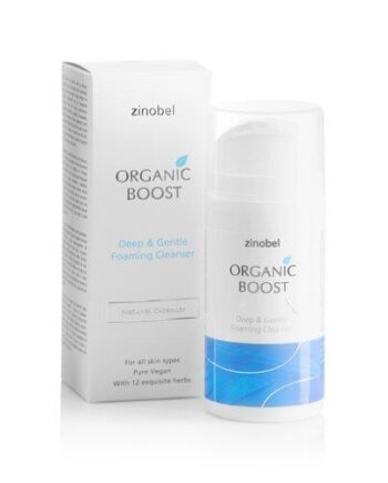 Zinobel Organic Boost Ansigtsrens Deep & Gentle 100ml - Beautylife  - 5711150120481