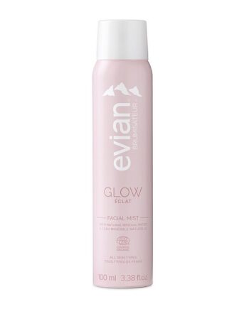 Pink Evian Facial Mist Glow 100 - Evian Beautylife  - 3468081500814