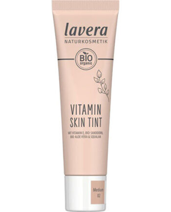 Vegansklavera Vitamin Skin Tint Medium - Lavera Beautylife  - 4021457657643