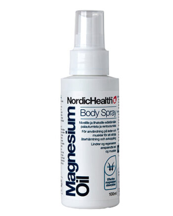 Vegansknordichealth Magnesium Oil Body Spray - Nordichealth Beautylife  - 5060148520100