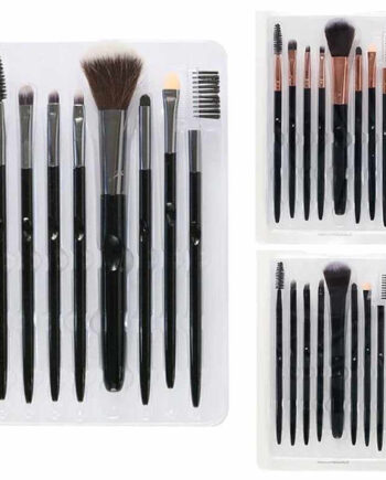 Sort Makeupbørster - Dingadget Beautylife  - 9461393