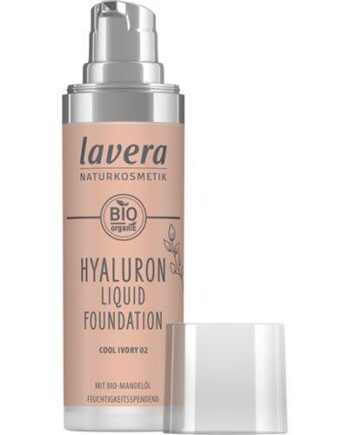 Lavera Foundation Cool Ivory Hyaluron Liquid 30ml - Lavera Beautylife  - 4021457645343