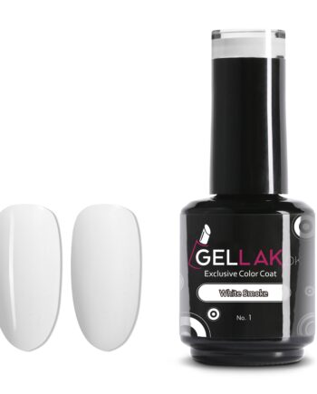 Hvid Gel Neglelak White Smoke Gellak - Gellak.dk Beautylife