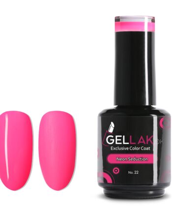 Pink Gel Neglelak Neon Seduction Gellak - Gellak.dk Beautylife