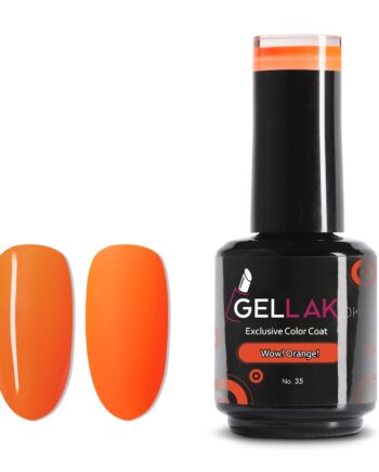 Orange Gel Neglelak Wow Gellak - Gellak.dk Beautylife