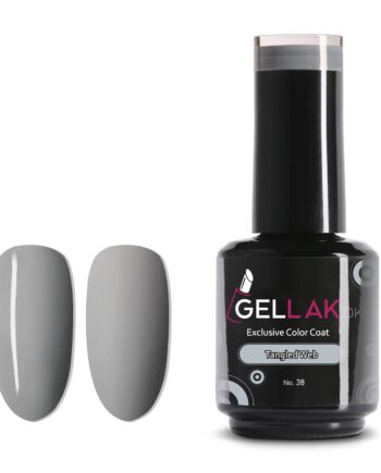 Grå Gel Neglelak Tangled Web Gellak - Gellak.dk Beautylife