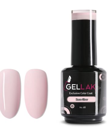 Lyserød Gel Neglelak Rose Glow Gellak - Gellak.dk Beautylife