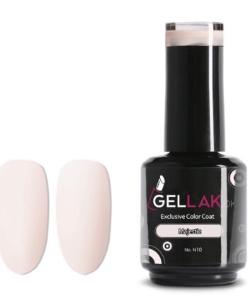 Transparent Nud Gel Neglelak E Majestic N10 Gellak - Gellak.dk Beautylife