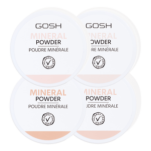 Gosh Mineral Powder Flere Farver - Gosh Copenhagen Beautylife  - 5711914026059